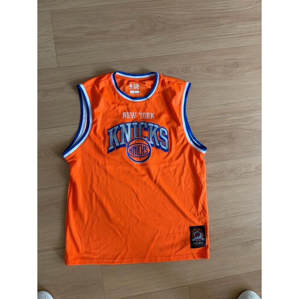 NBA New York Knicks ULTRA GAME Embroidered Jersey Tank Top Men's XL